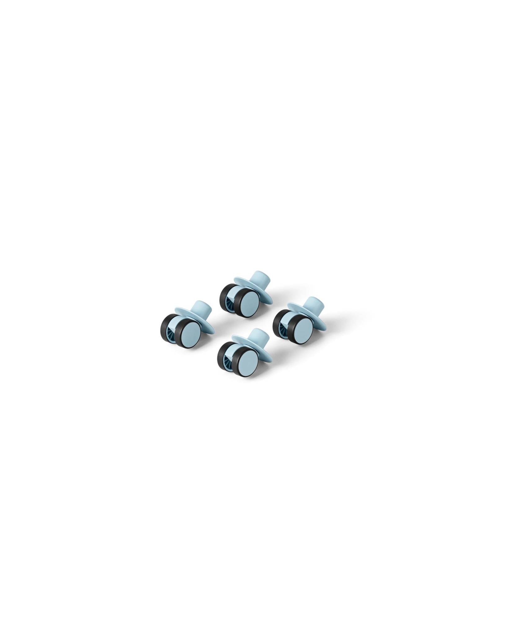 Module - four rotary wheels, blue/sky blue