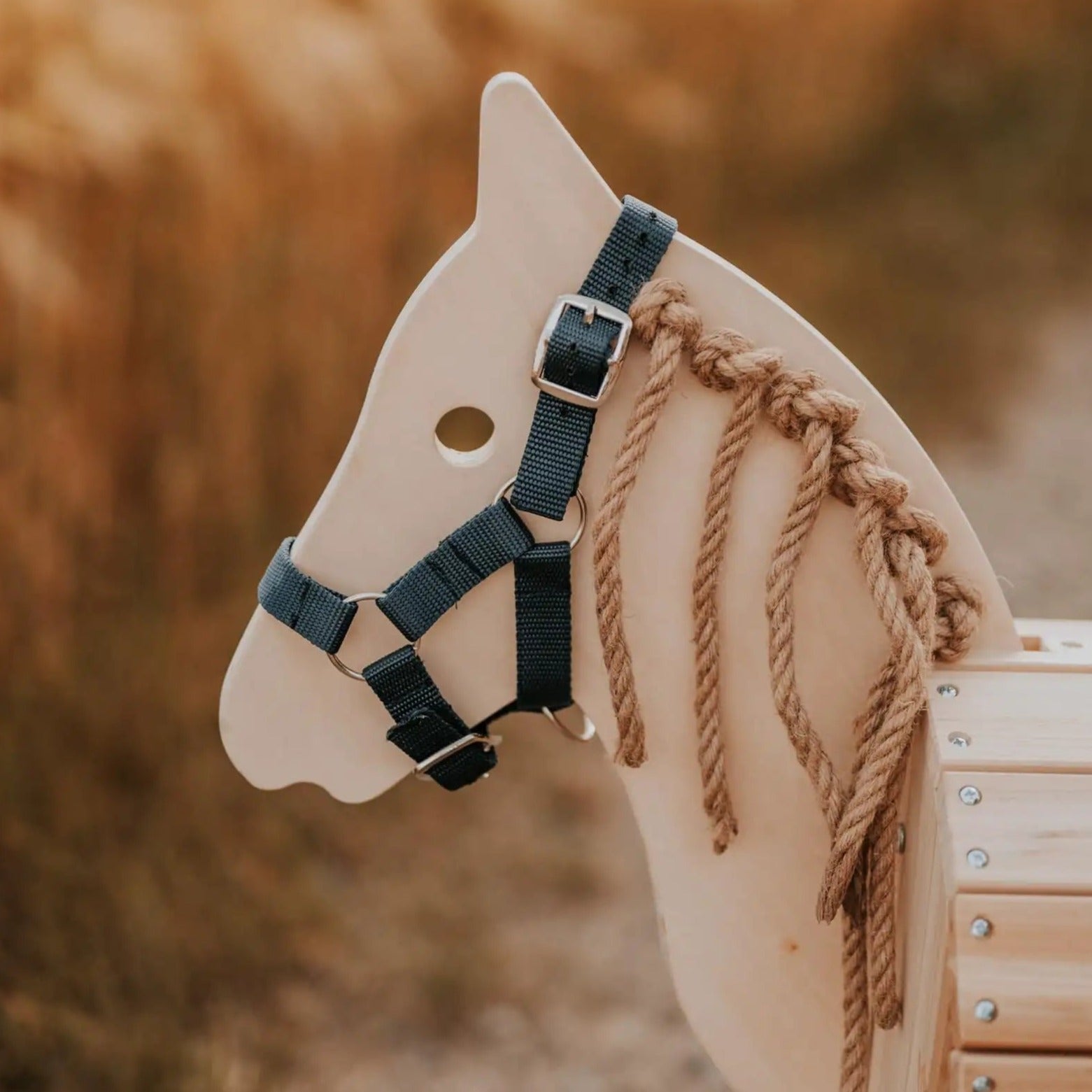 Small foot: a wooden compact horse for children outdoor