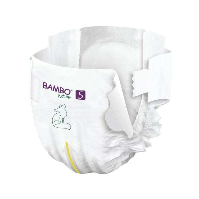 Bambo Nature: pieluchy jednorazowe Junior 5 XL 12-18 kg 22 szt. - Noski Noski