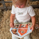 Little Dutch: drewniane puzzle Little Farm