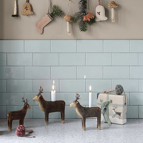 Maileg: Christmas decoration Reindeer Large candle holder