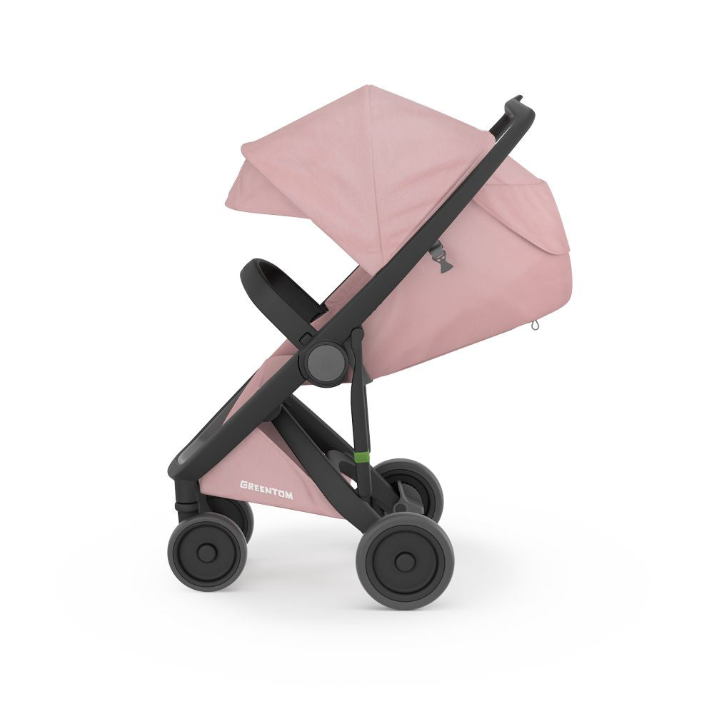 GREENTS: Classic stroller (V.2.1) Black-Blossom