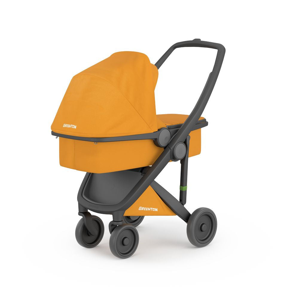 Wózek dziecięcy Greentom Carrycot v2.1 Black Sunflower