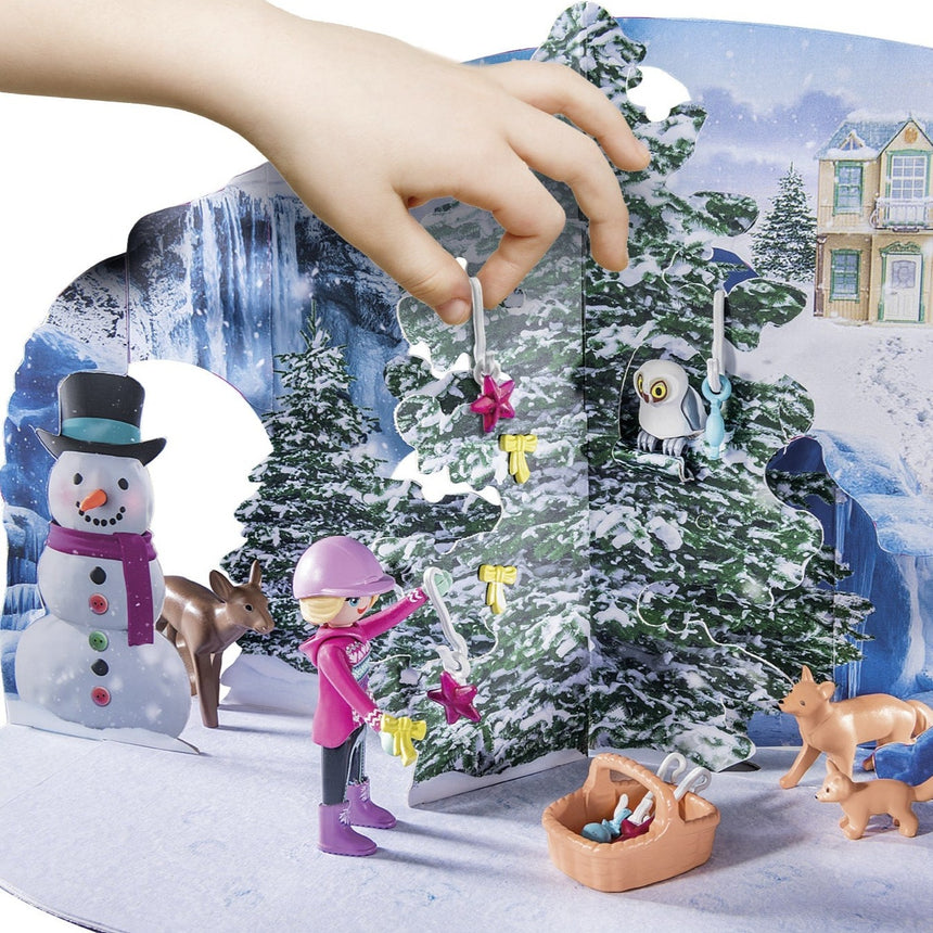 Playmobil: kalendarz adwentowy Świat koni: Świąteczny Kulig Country