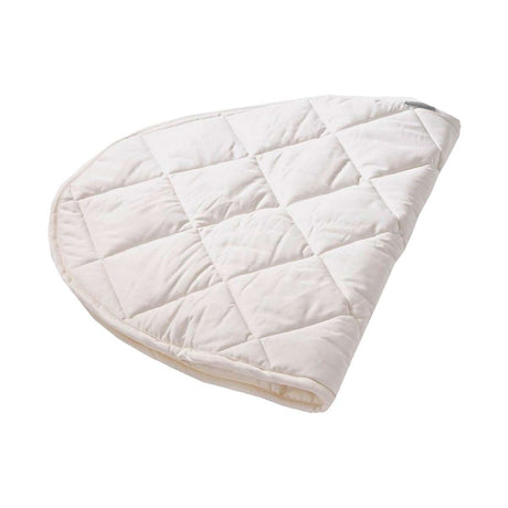 Nakładka na materac do łóżeczka Leander Classic™ z bawełny, wygodna i chroniąca materacyk. Idealny pokrowiec dla maluszka.