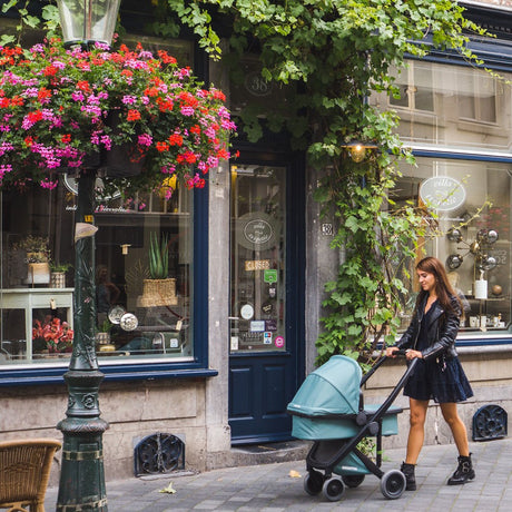 Greentom Wózek Carrycot (v.2.1) Black-Sage