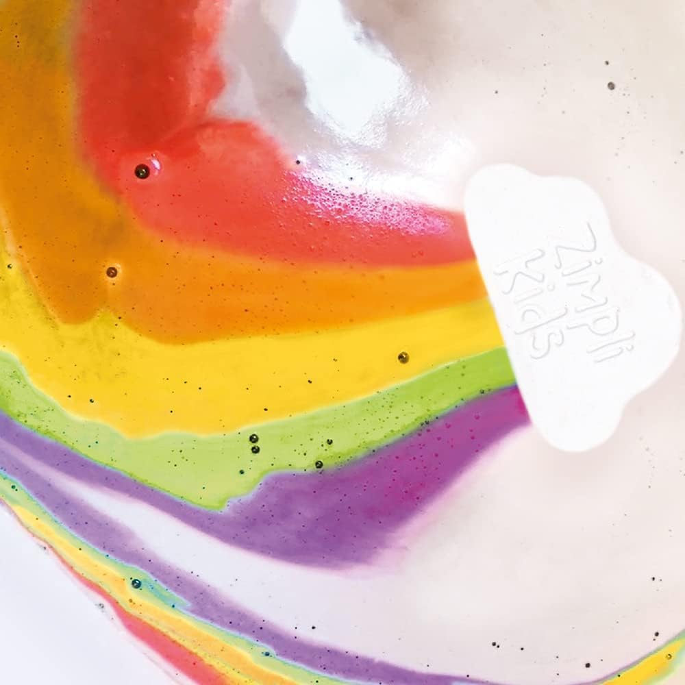 Zimpli Kids: magiczna chmurka do kąpieli zmieniająca kolor wody Rainbow Baff Bombz
