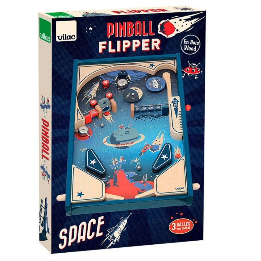 Vilac: drewniany flipper pinball Kosmos