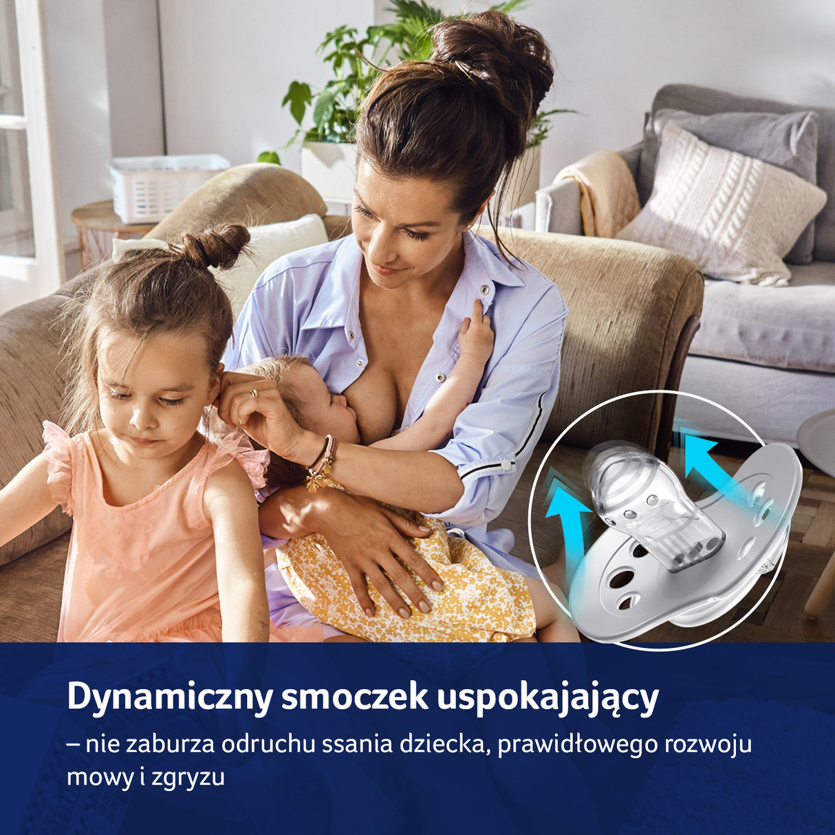 Smoczek silikonowy Lovi Harmony dynamiczny 2 szt.