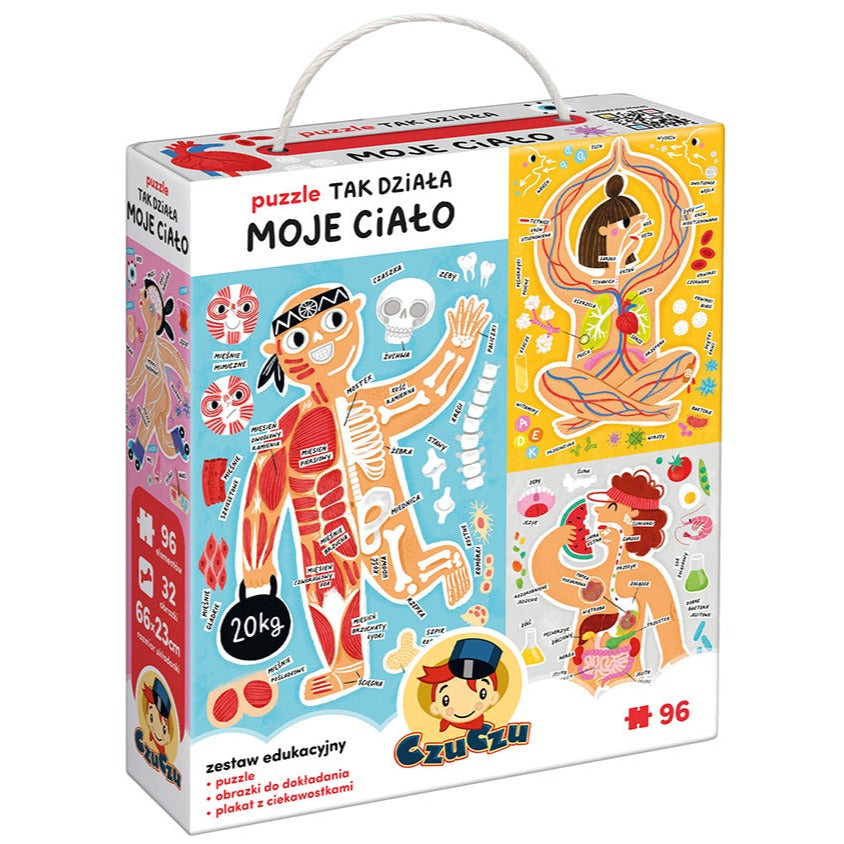 CzuCzu: puzzle Tak działa moje ciało