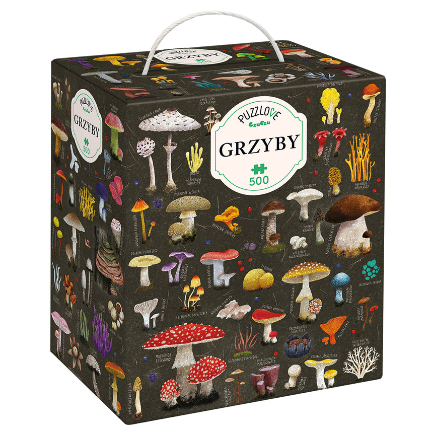 CzuCzu: puzzlove Grzyby 500 el.