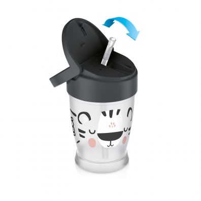 Lovi: a mug with a straw freestyle 250 ml