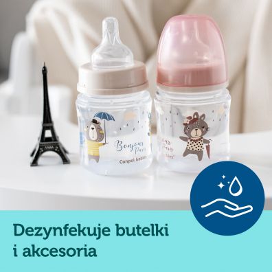 Canpol Babies: elektroniczny podgrzewacz do butelek 3w1