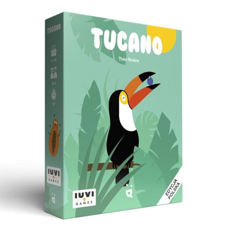 Karty do gry Iuvi Tucano: Wciągająca gra w karty, gdzie zbierasz owoce jako tukan. Idealna gra karciana dla całej rodziny!
