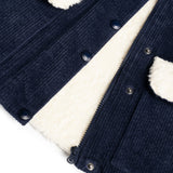 Kid Story: Teddy Storm Blue Cookie corduroy jacket