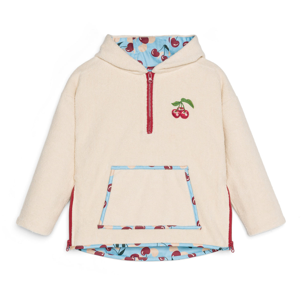 Bluza polarowa bawełniana Kid Story Vanilla Cream