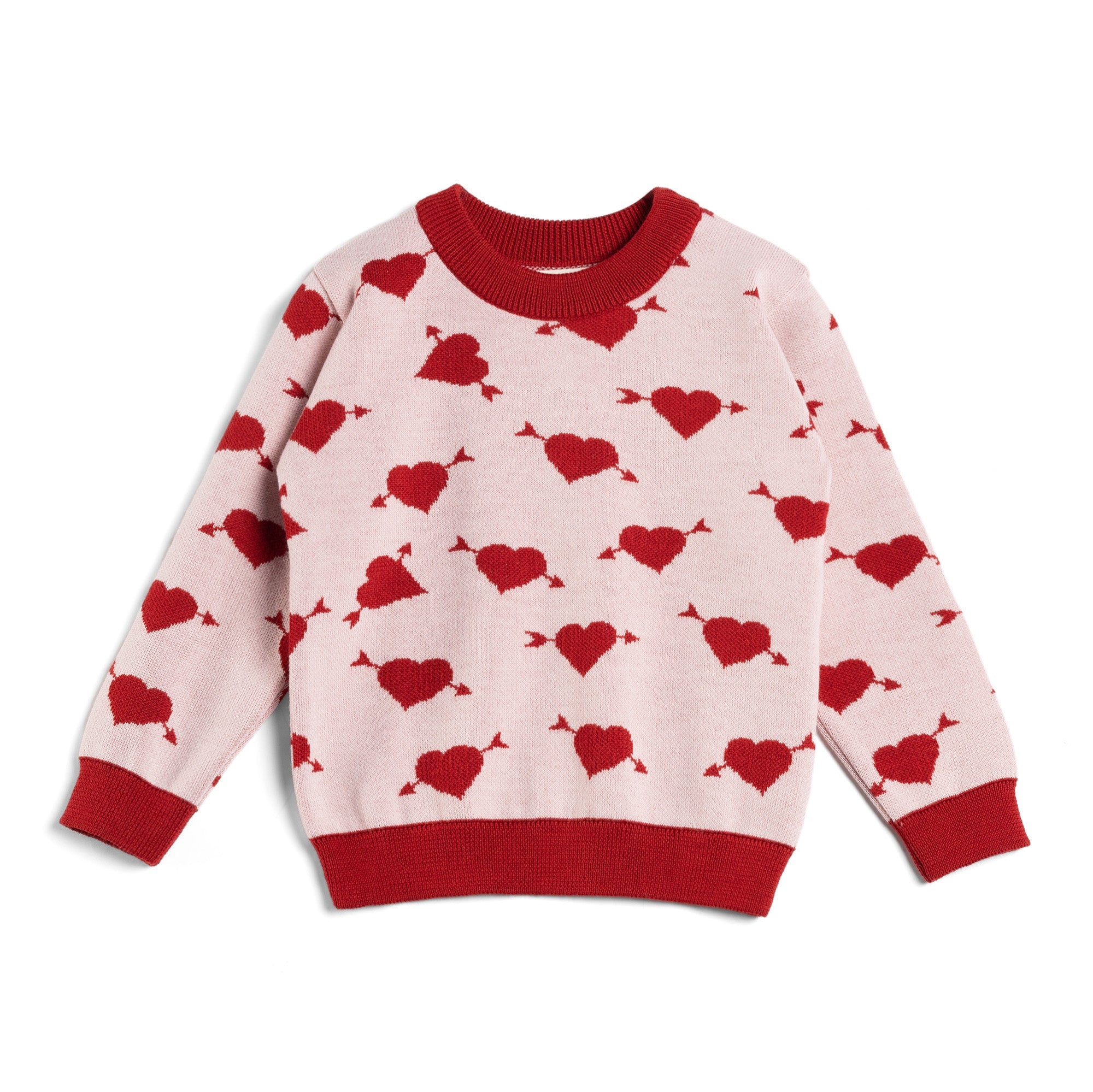 Historia de los niños: suéter Merino Sweet Heart