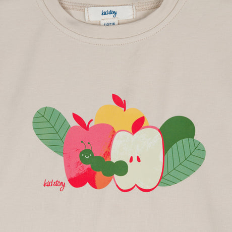 Koszulka dla dzieci Kid Story Light Sand bawełna organiczna