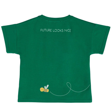 Koszulka dla dzieci Kid Story Green bawełna organiczna