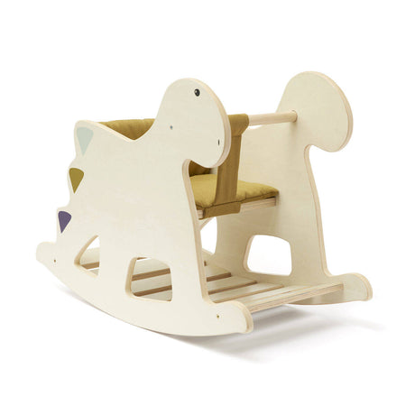Konik na biegunach Kid's Concept Dino NEO - wygodny i bezpieczny bujak dla dziecka, klasyczny design, ozdoba pokoju.