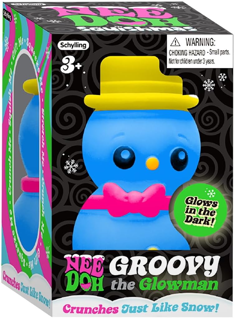 Schylling: sensoryczny gniotek Groovy The Glowman NeeDoh