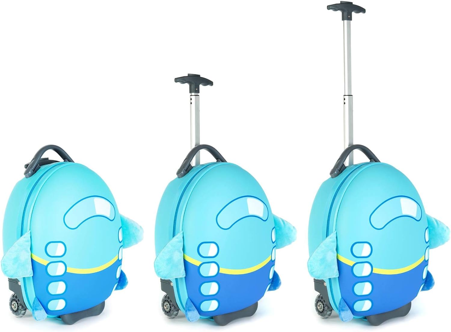 Boppi: una maleta para un avión infantil