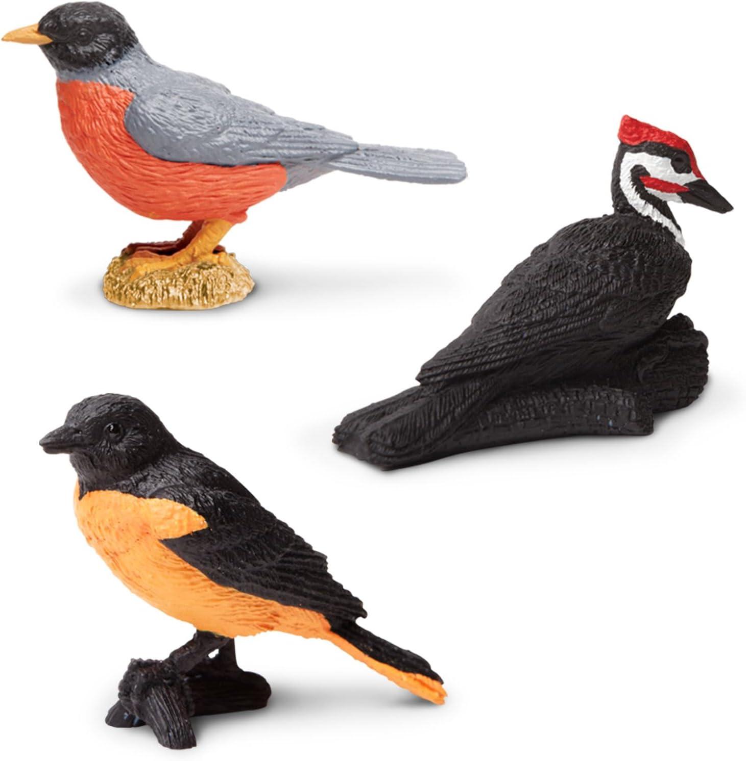 Safari Ltd: figurki w tubie Ptaki Ogrodowe Toob 7 szt. - Noski Noski