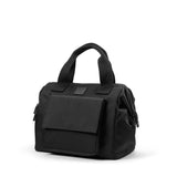 Torba do wózka Elodie Details Black Wide Frame - stylowa, funkcjonalna torba dla mamy z kieszonkami i miejscem na laptopa.