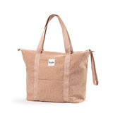 Stylowa torba do wózka i dla mamy, Elodie Details Soft Shell Pink Boucle, elegancka i funkcjonalna – idealna na spacery i zakupy.