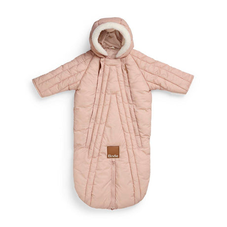 Elodie Details Kombinezon zimowy niemowlęcy Blushing Pink 0-6 m, ciepły i wygodny, idealny jako śpiworek do wózka na zimowe spacery.