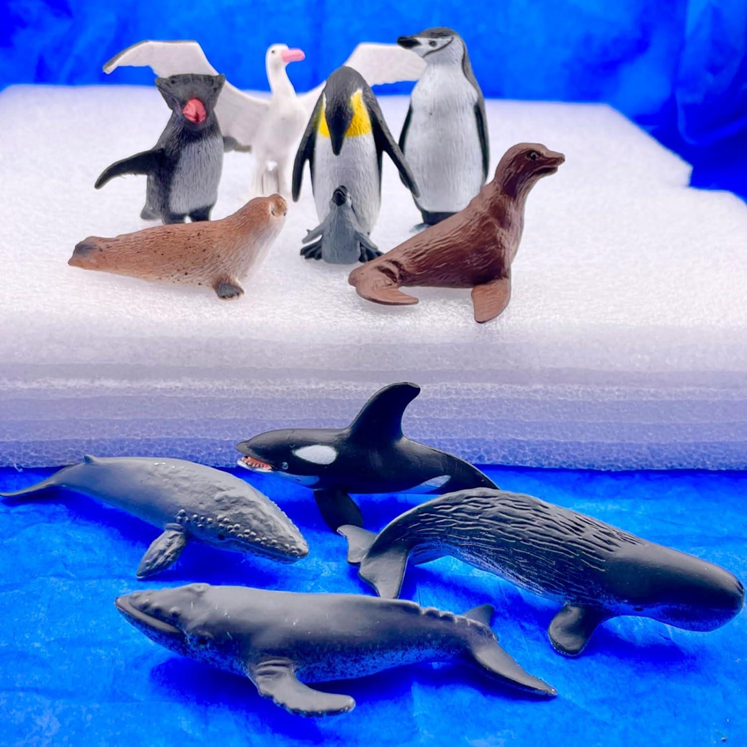 Safari Ltd: figurki w tubie Zwierzęta Antarktyda Toob 10 szt. - Noski Noski