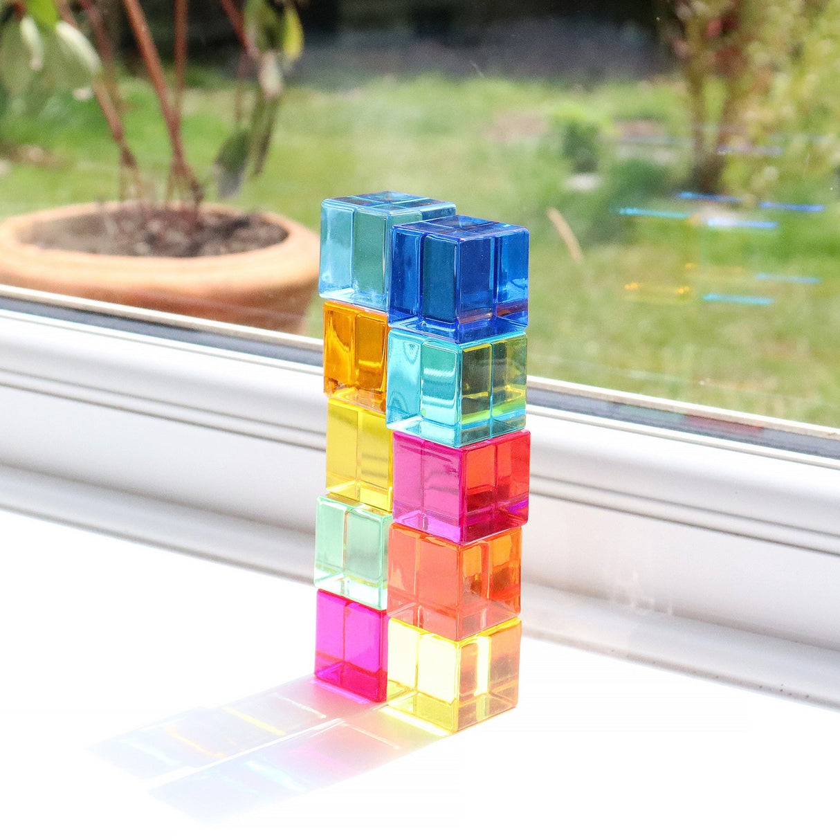 TickiT: taca z klejnotami Gem Cube Mirror Tray 100 el.