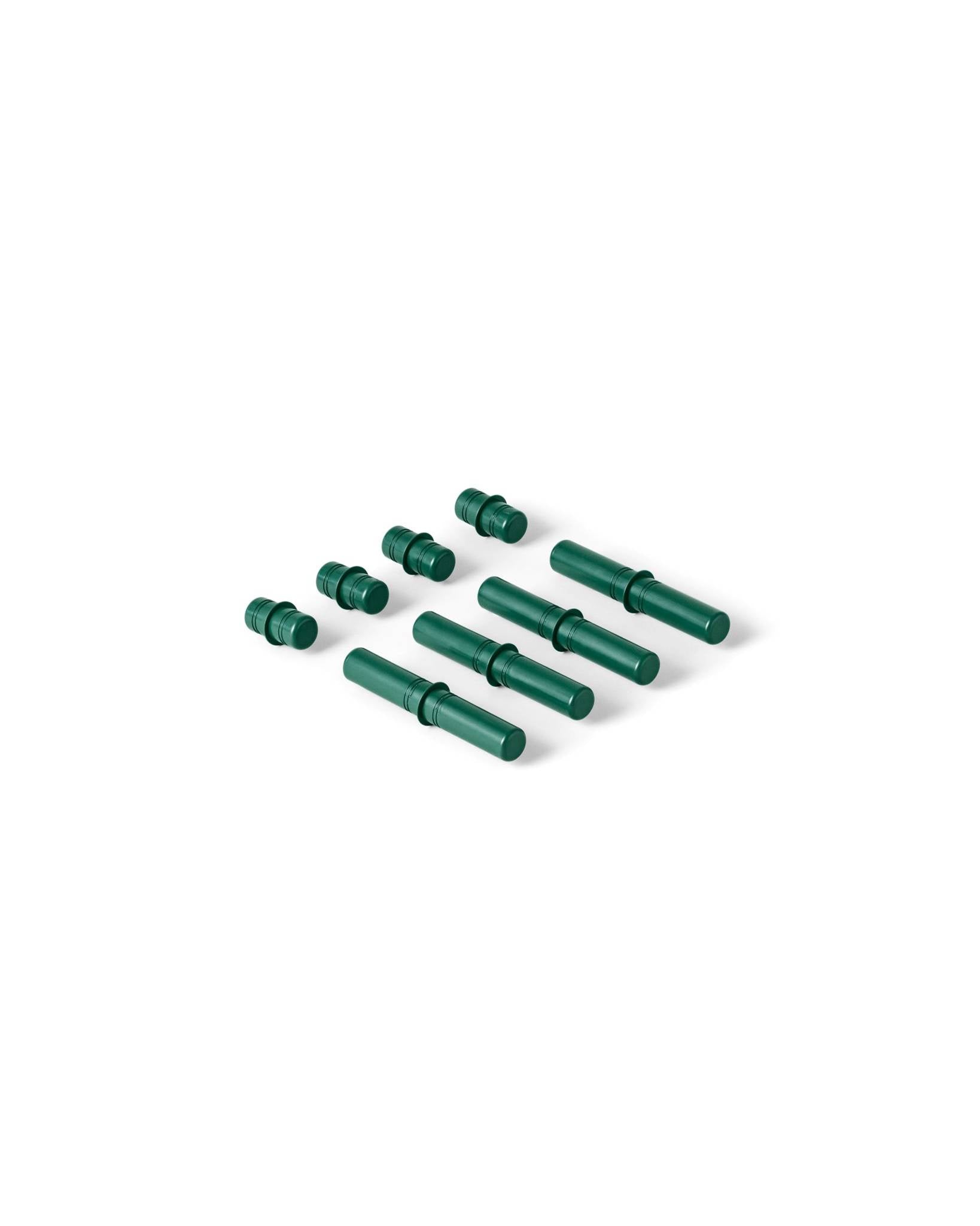 Module - 8 dowels, green/Forest Green