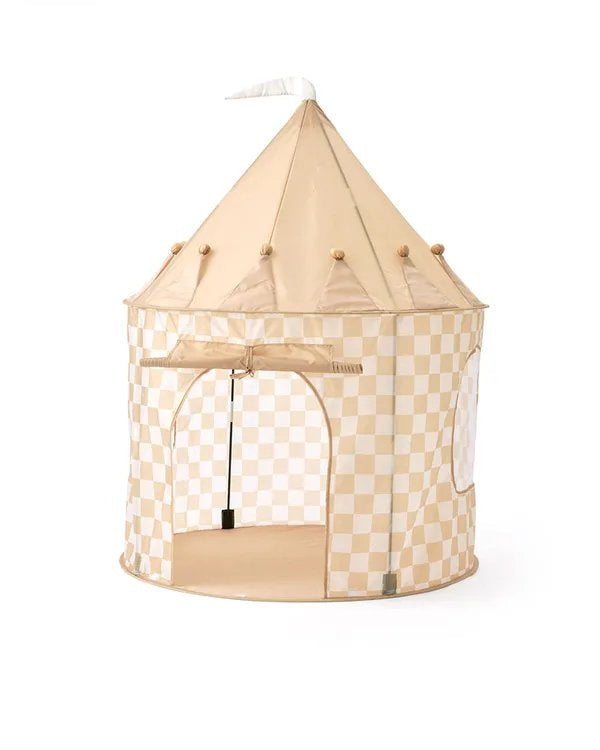 Kid's concept - a yellow star play tent