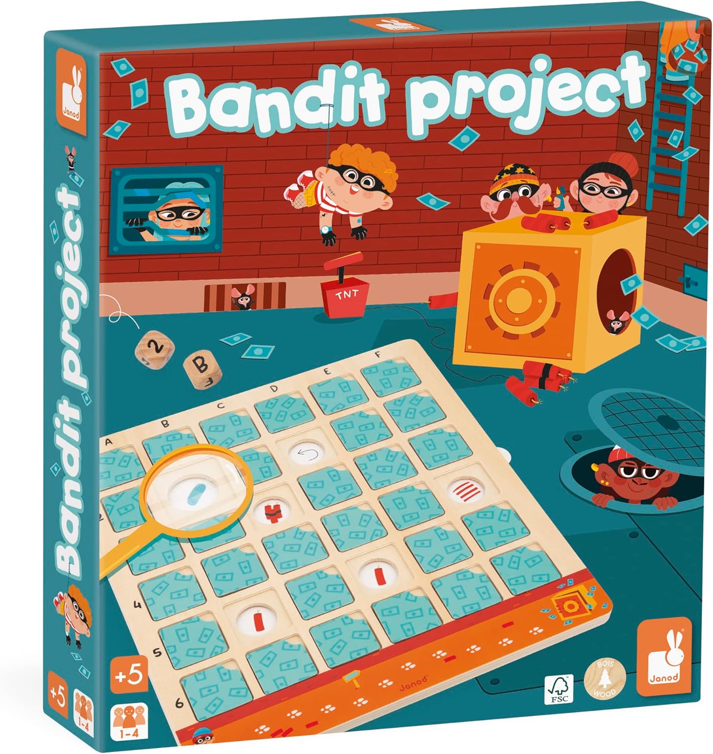 Janod: Strategic game of the Bandit Project thief