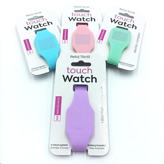 Miquelrius: Digital Touch Watch Silicon Watch