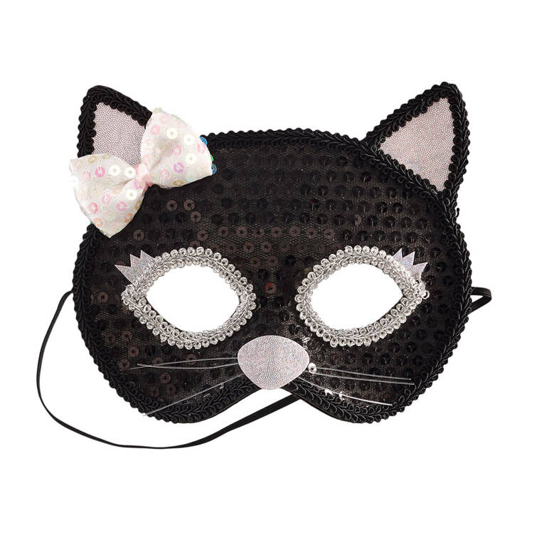 Souza!: cekinowa maska Czarny Kot