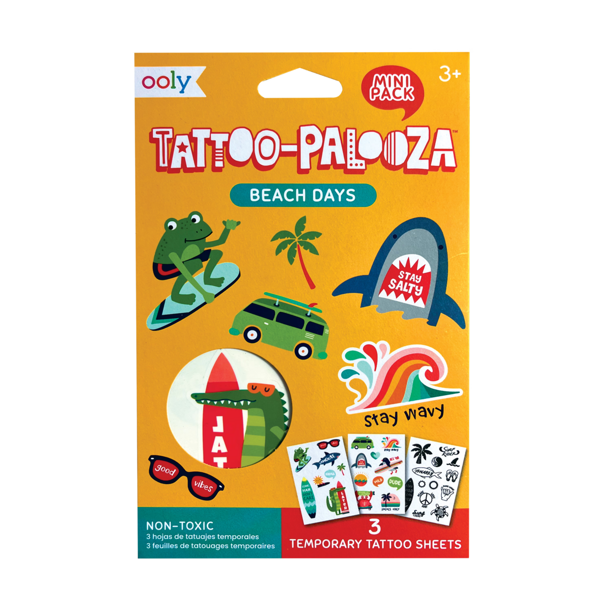 Ooly: zmywalne tatuaże dla dzieci Tattoo Palooza Mini