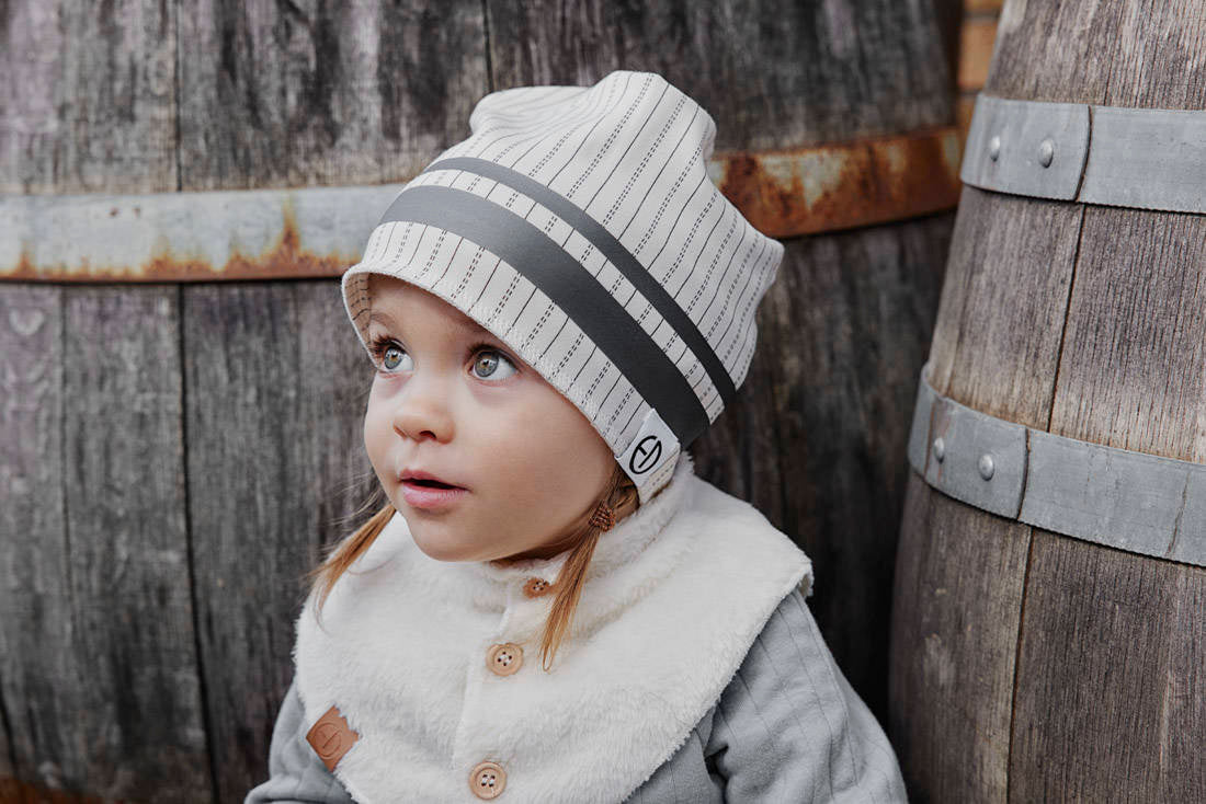 Czapka dla dzieci Elodie Details Pinstripe 0-6 miesięcy