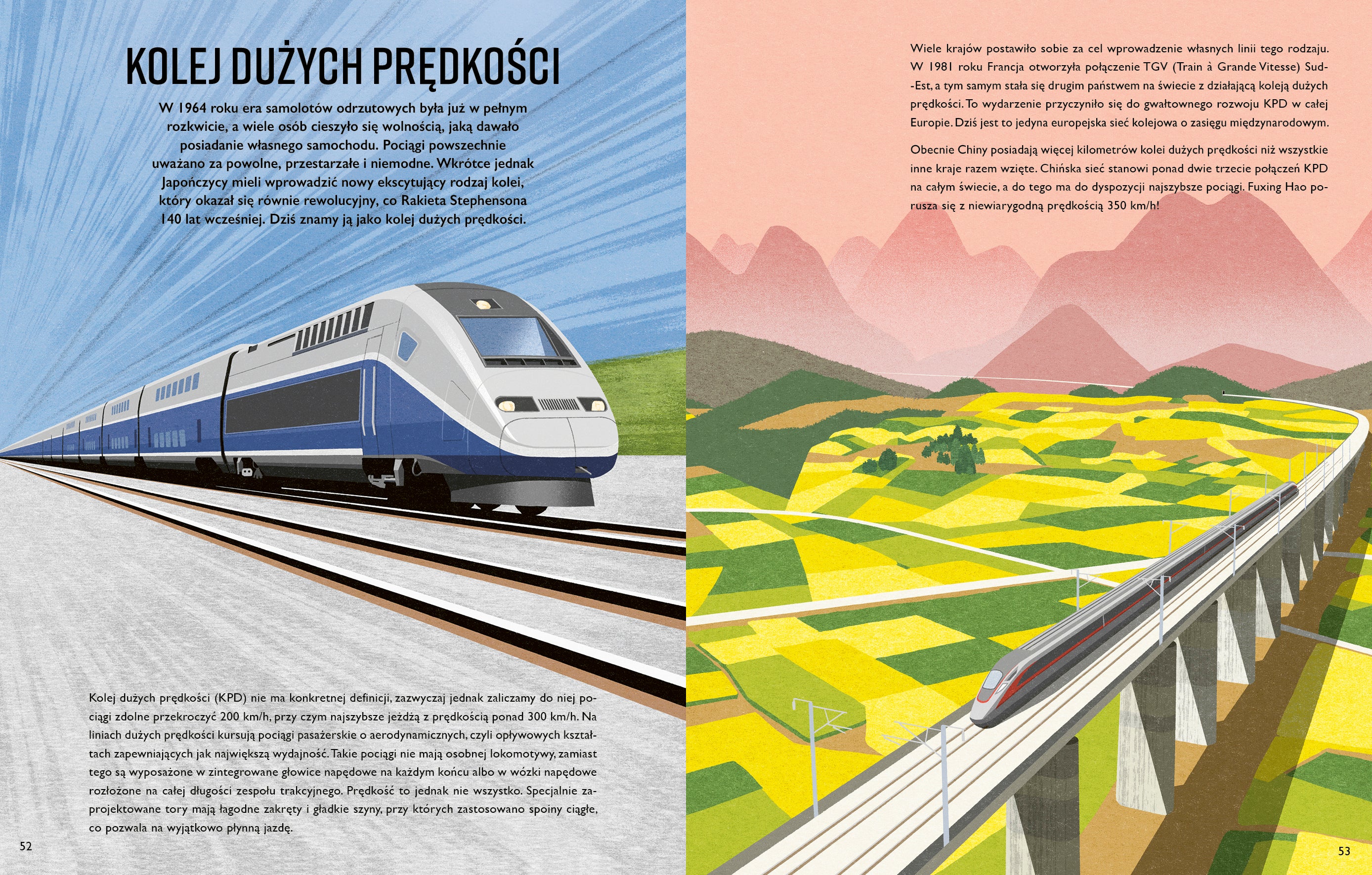 Wydawnictwo Kropka: Pociągi. Fascynujący świat kolei