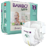 Bambo Nature: pieluchy jednorazowe Mini 2 S 3-6 kg 30 szt. - Noski Noski