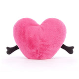 Jellycat: coeur de mascotte coeur rose amusant 19 cm