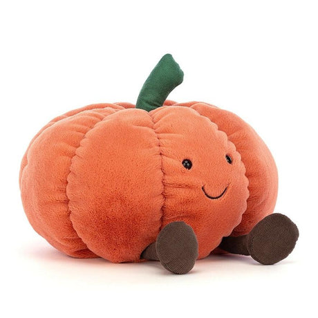 Maskotka dynia Jellycat Amuseable Pumpkin 23 cm, miękka pluszowa dynia dla dzieci, idealna do przytulania i odkrywania.