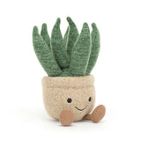 Kwiatek przytulanka Jellycat Amuseable Aloe Vera - urocza maskotka aloes, idealna do zabawy i przytulania.