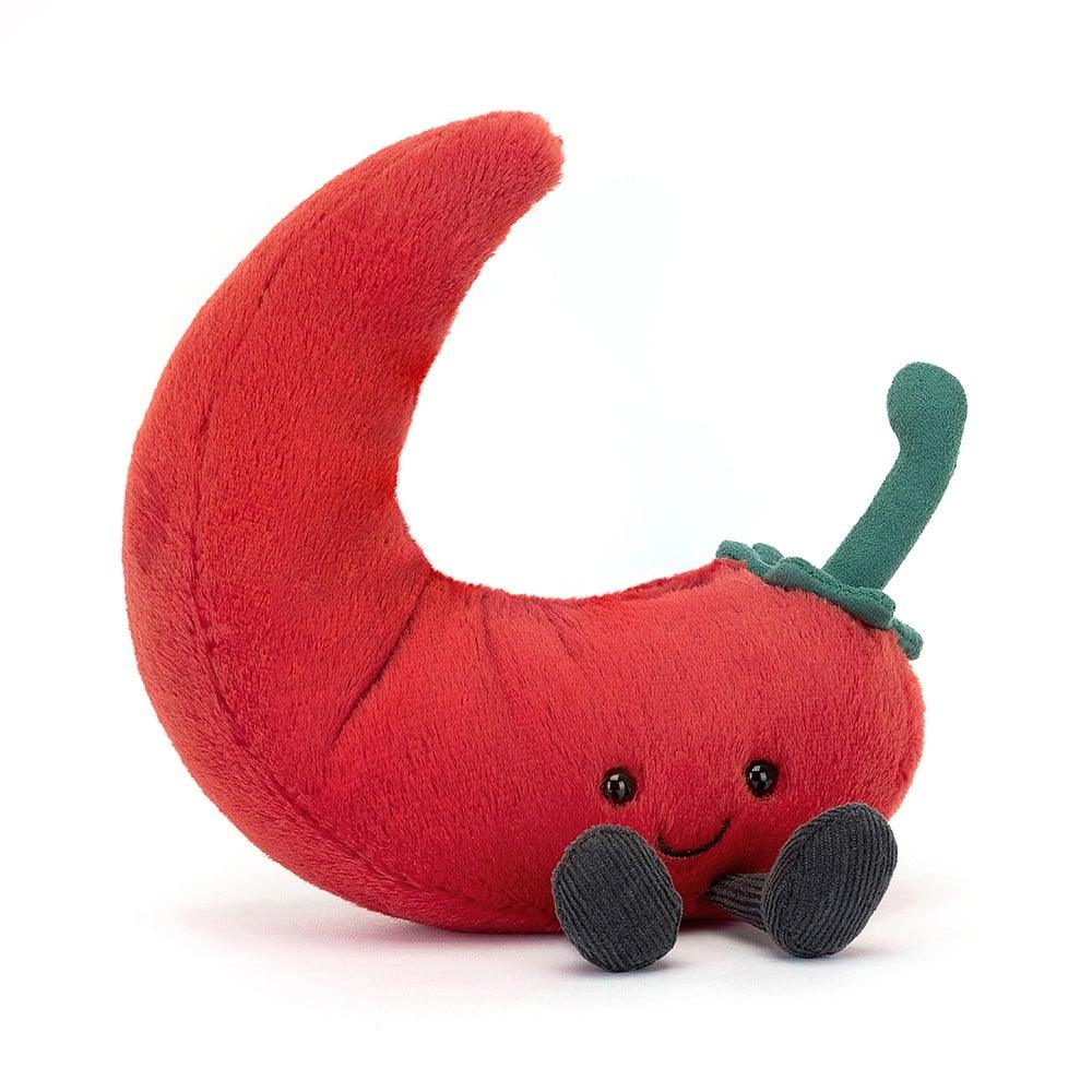 Pluszak Jellycat Amuseable Chilli 17 cm urocza mięciutka maskotka do przytulania, idealna od pierwszych dni życia maluszka.