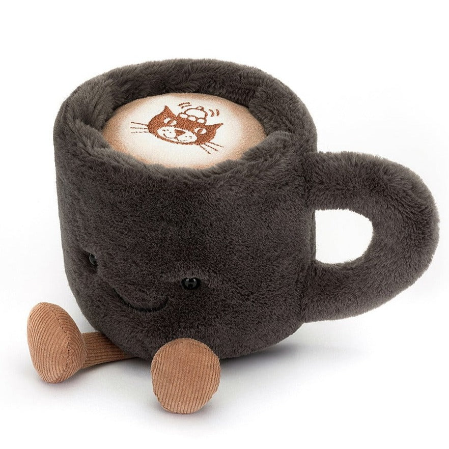 Jellycat: Maskottchen Kaffee Kaffee unterschwache Kaffeetasse 14 cm
