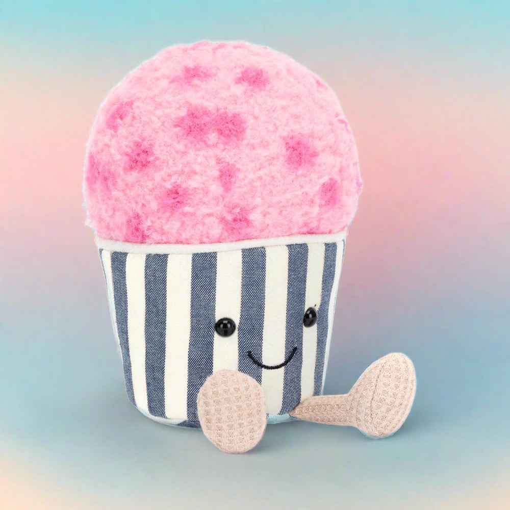 Jellycat: petite glace à la crème glacée amusante 21 cm