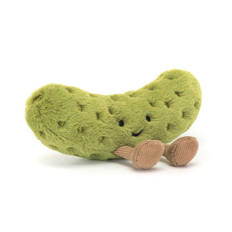 Ogrórek Pluszowy Jellycat Amuseable Pickle, urocza maskotka-warzywko, idealna do przytulania i odkrywania.
