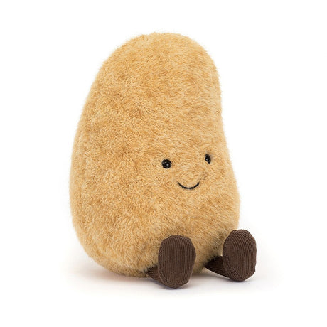 Maskotka Pou Jellycat Amuseable Potato 19 cm, uroczy pluszowy ziemniak, idealny do przytulania przez małe rączki.