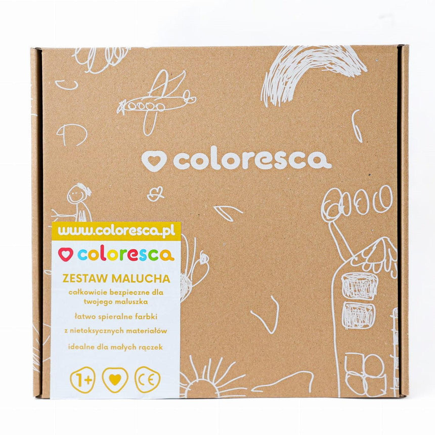 Coloresca: plastyczny Zestaw Malucha 1+ - Noski Noski